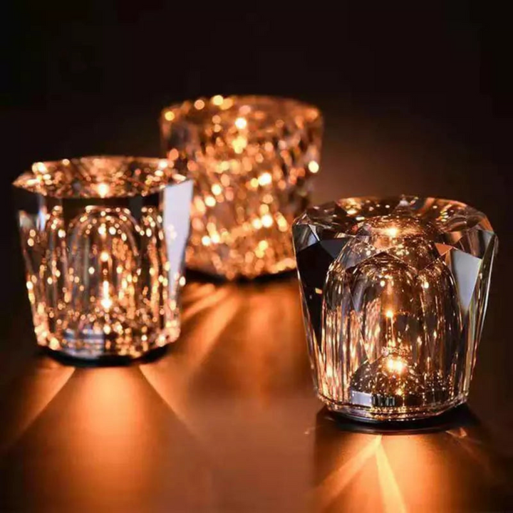 BowLift | Wireless Crystal Table Lamp