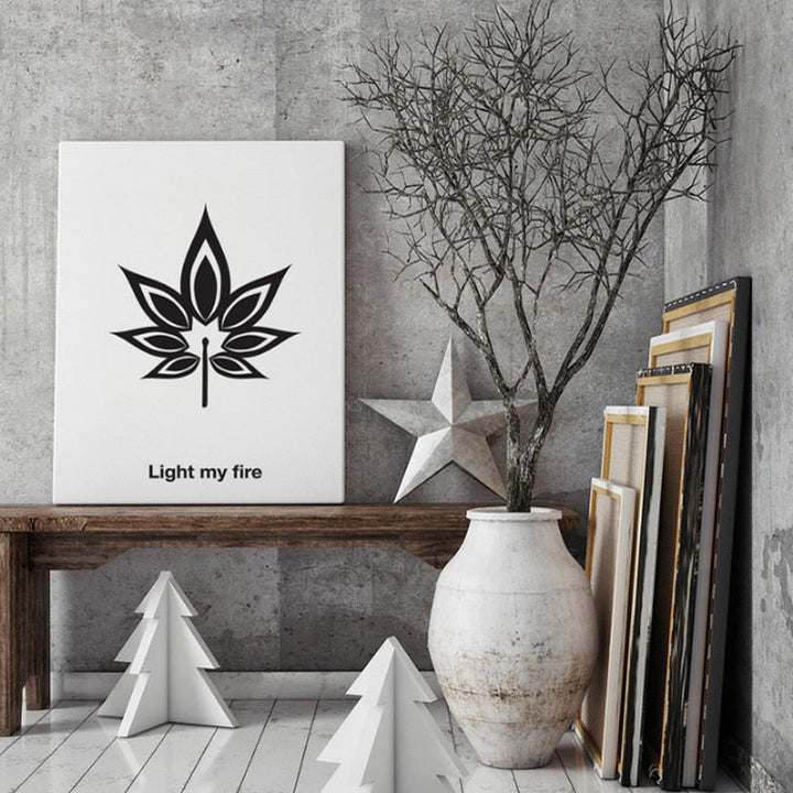 Inspiring Quote - Canvas Wall Art Painting | Bowlift