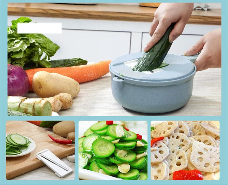 Mandoline 8 in 1 Vegetable Slicer | Bowlift