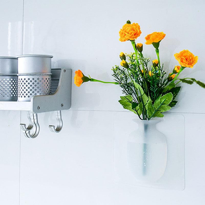 Silicone Sticky Wall Vase | Bowlift