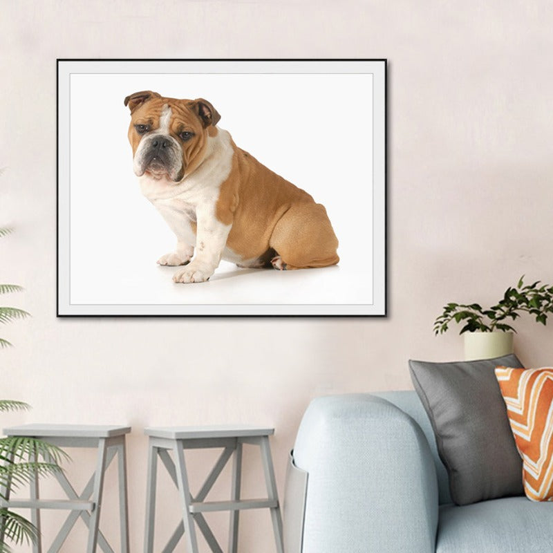 Modern Dog Posters and Prints - Canvas Wall Art Painting | Bowlift