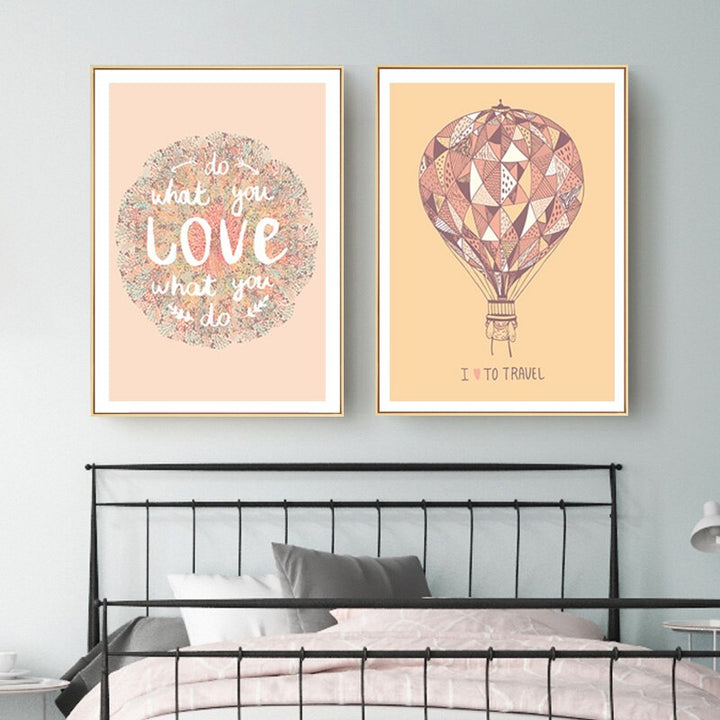 Do What You Love-Canvas Wall Art Painting | Bowlift