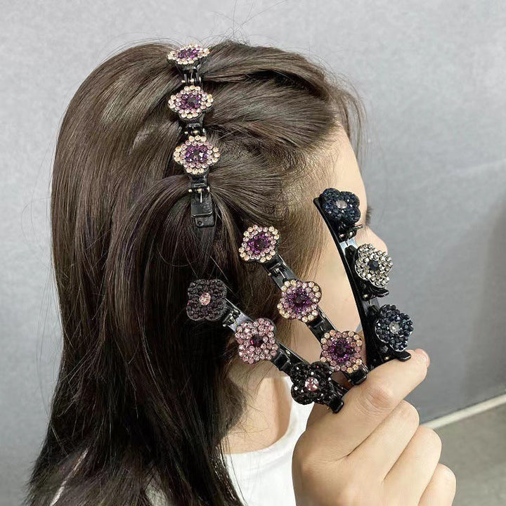 BowLift | Hair clip with crystal flower