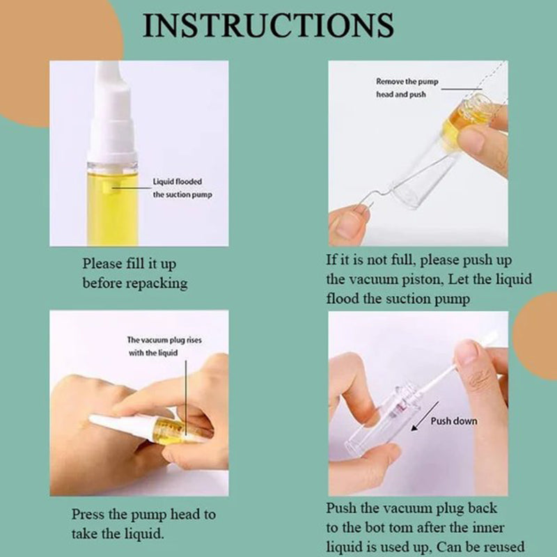 BowLift | Airless Vacuum Pump Bottle Set