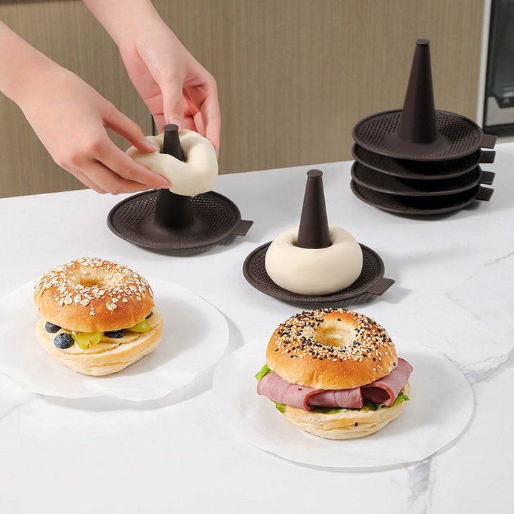 BowLift | Easy-Bake Bagel Silicone Molds (6 pcs)