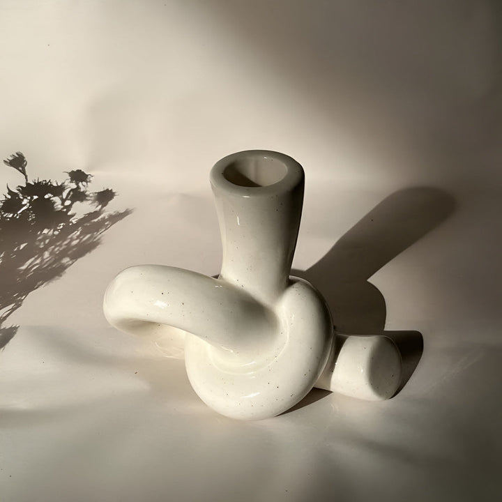 BowLift | Knot Ceramic Candle Holder
