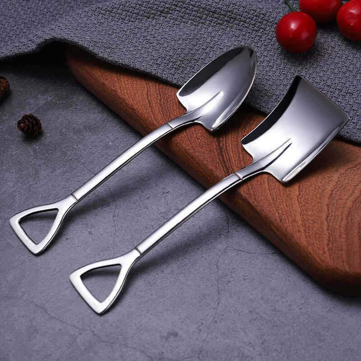 Creative Dessert Ice Cream 304 Stainless Steel Spade Spoon | Bowlift
