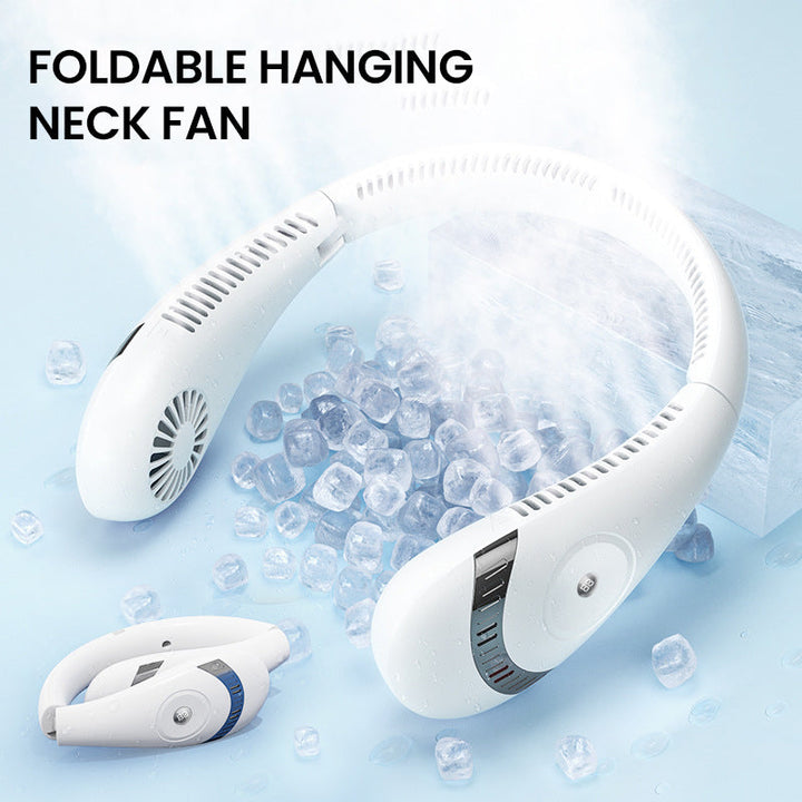 Rechargeable Bladeless Portable Neck Fan | Bowlift