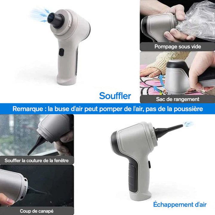 Mini cordless handheld vacuum cleaner | Bowlift