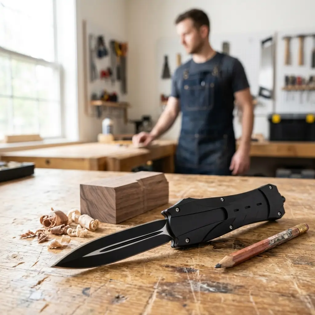 Premium Ergonomic EDC Multitool Self Defense Knife | Bowlift