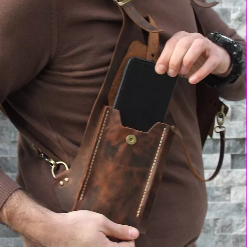 BowLift | Medieval Steampunk Retro Strap Armpit Shoulder Bag