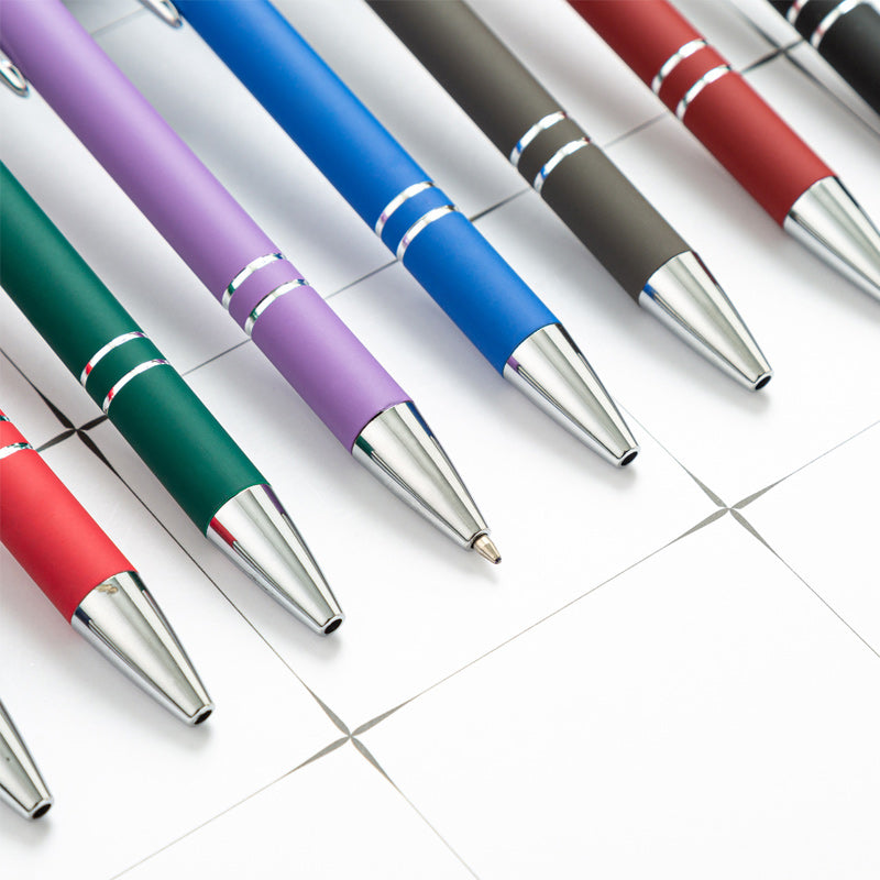BowLift | Metal Print Aluminum Ballpoint Pen, 8 Pieces