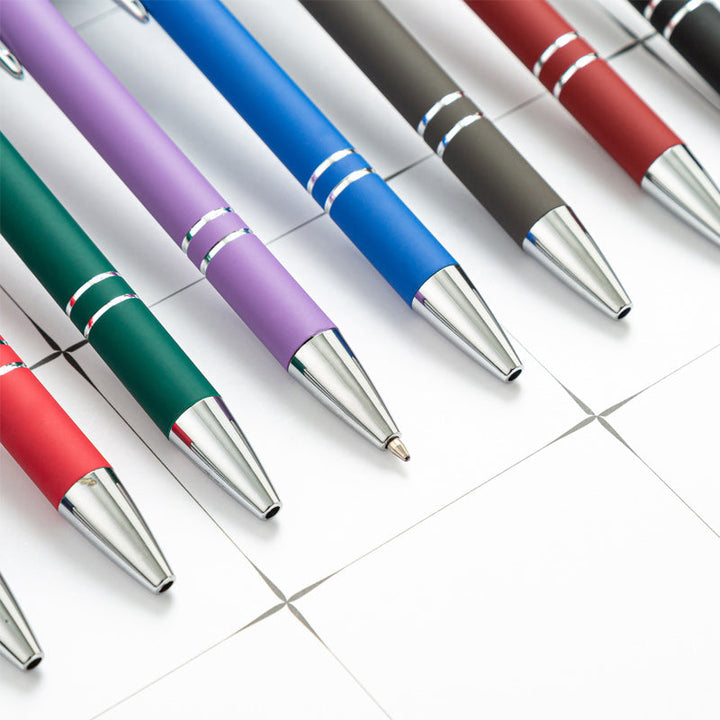 BowLift | Metal Print Aluminum Ballpoint Pen, 8 Pieces