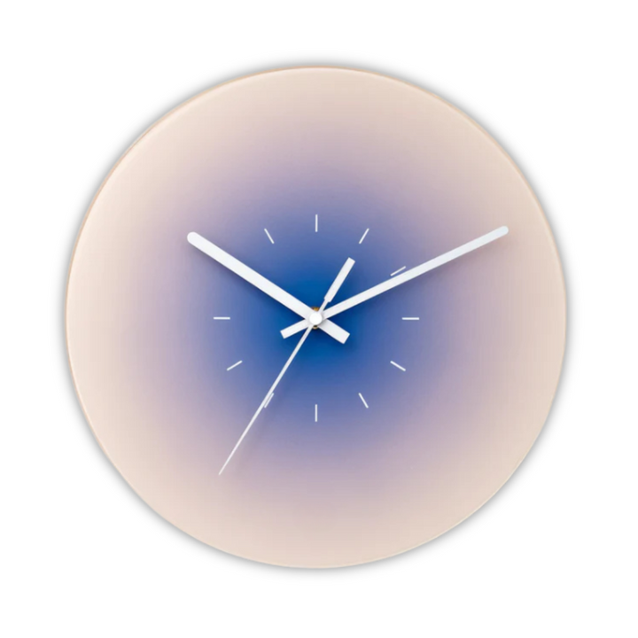 BowLift | Decorative Glass Clock for Modern Interiors