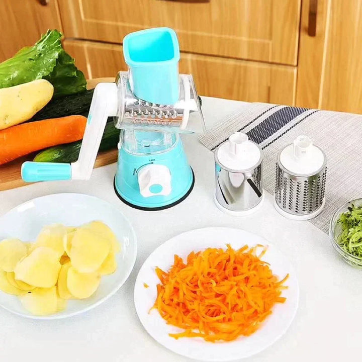 3 in 1 Rotary Cheese Grater Vegetable Slicer | Bowlift
