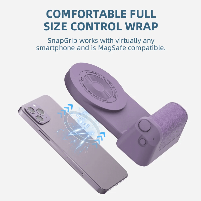 BowLift | Magnetic Camera Grip Bluetooth Mount