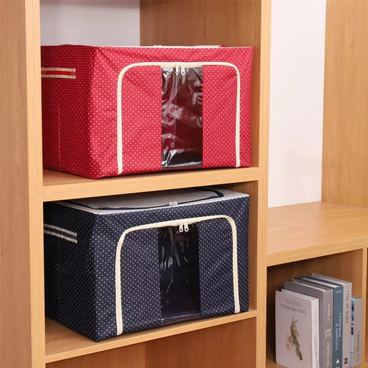 Folding Storage Box For Clothes - 55 Ltr Bowlift