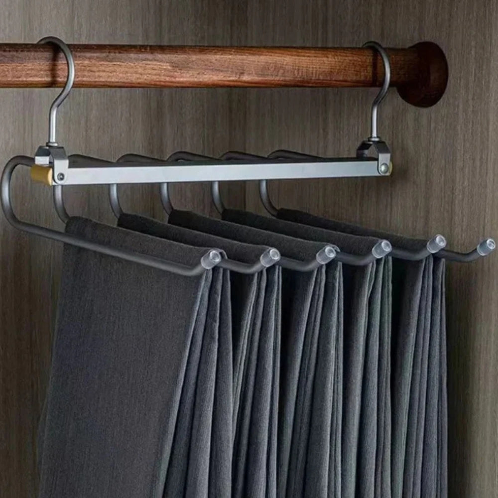 BowLift | Regal Gold Space-Saving Trouser Hanger