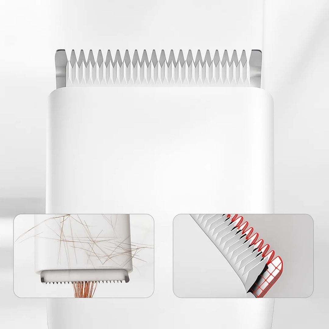 Rechargeable Freedom – Lightweight Ceramic Blade Design – Smooth Easy Trims for Men at Home or On the Go Bowlift