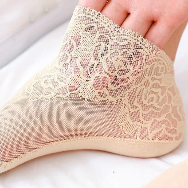 BowLift | Ladies Fashion Lace Socks (6 Pairs)