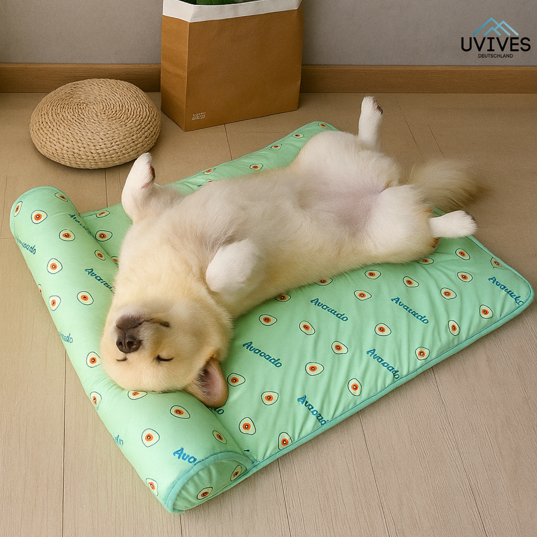 Cooling Mat Ice Silk for Dogs and Cats – Self-Cooling Without Electricity | Bowlift