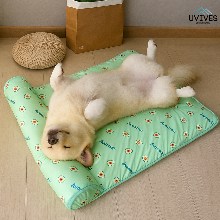 Cooling Mat Ice Silk for Dogs and Cats – Self-Cooling Without Electricity | Bowlift