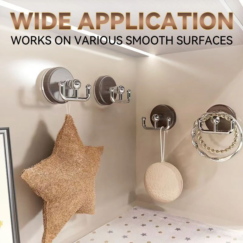 BowLift | Multifunctional wood grain suction cup hook