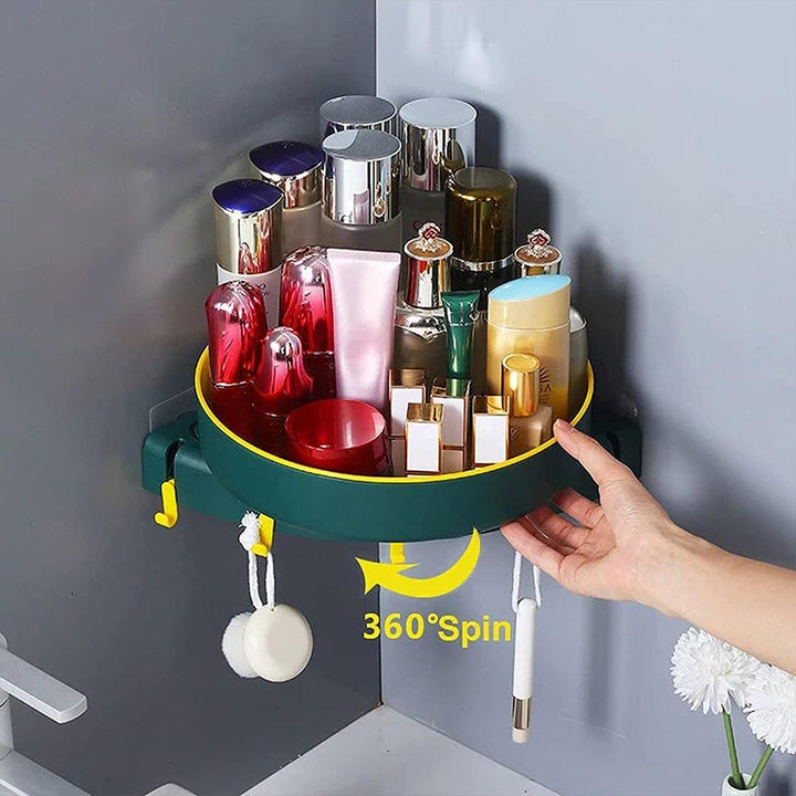 BowLift | Mounting-free rotatable bathroom organizer stand