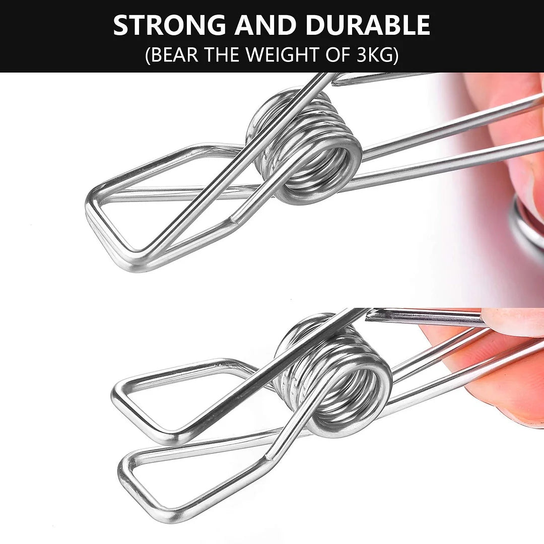 BowLift | Stainless Steel Metal Long Tail Clip
