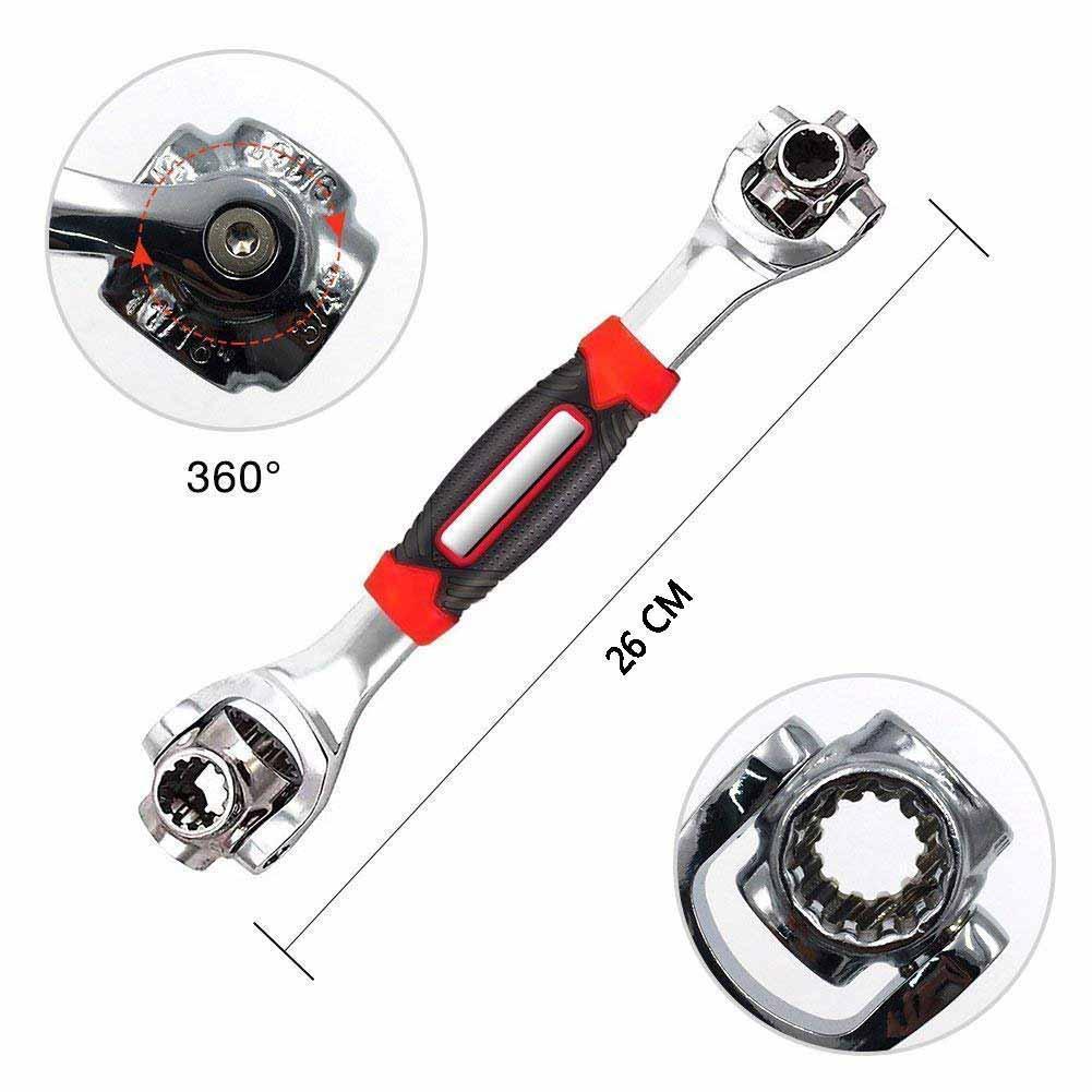 48-in-1 Tiger Wrench Universal Wrench | Bowlift