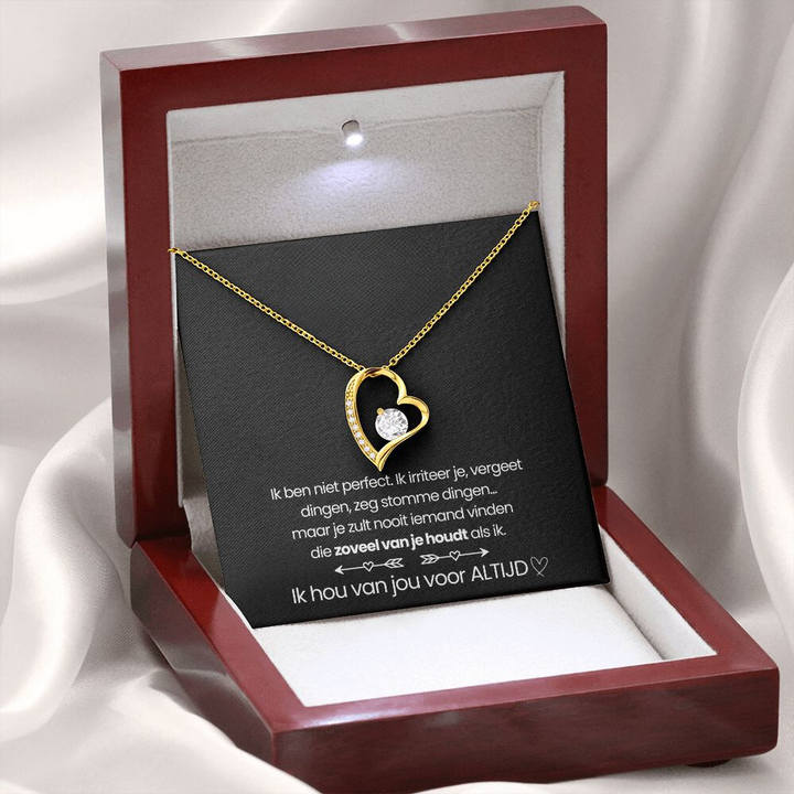 HeartRadiance Necklace – Romantic Heart Necklace for Hair Bowlift