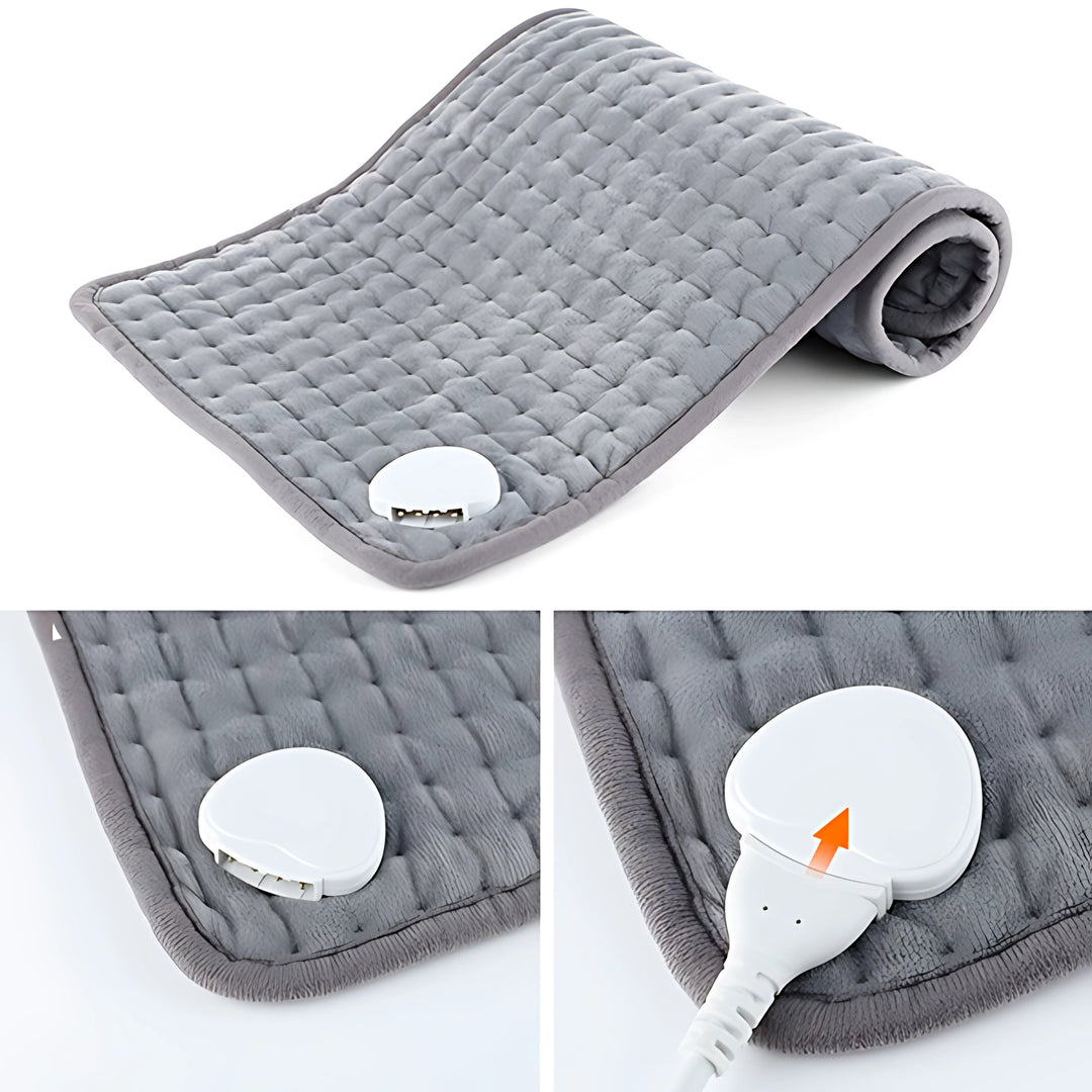 BowLift | Portable Heated Pads Pad for Back Pain, Muscle and Joint Pain Relief – Adjustable Heat for Cramps and Stress