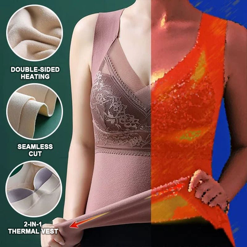 BowLift | 2 in 1 warm vest with chest pads