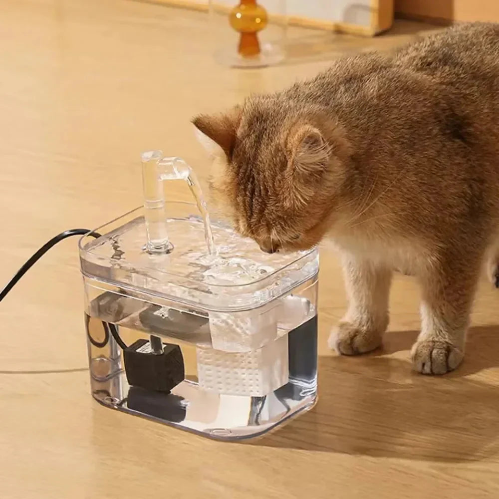 Pet Water Fountain - AquaRein Water Dispenser Bowlift
