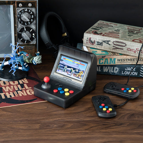 BowLift | 4.3 Inch Mini game Console with Built-in 3000 Games, 360¬∞ Joystick, 2200mAh Lithium Battery, Can be Connected to TV and Headphones, Supports Two-player Games and Up To 32G TF Card