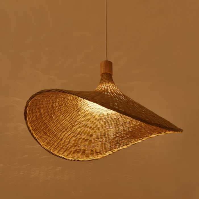 BowLift | Rattan Hanging Lamp - RusticWeave