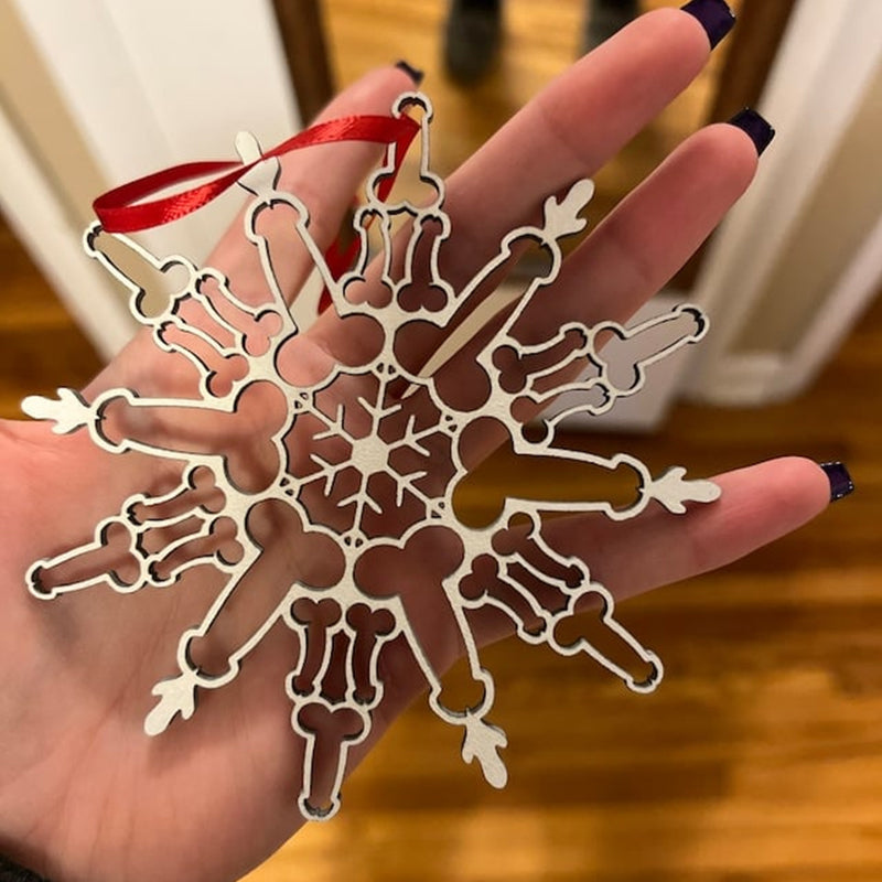 Funnier Snowflake Pendant | Bowlift