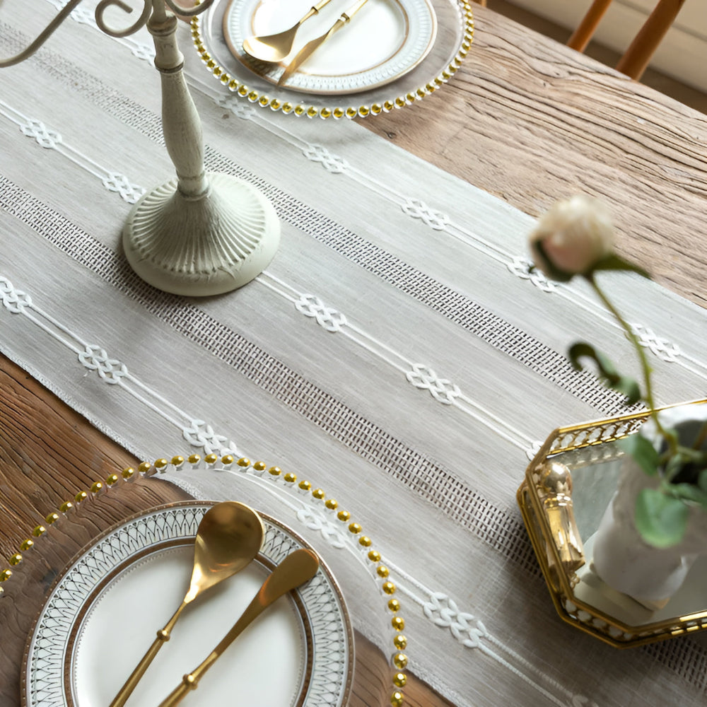 BowLift | Tassel Whisper Table Runner