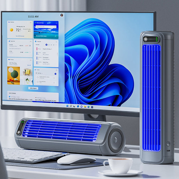 AirWave – Portable Rechargeable Air Conditioner with 12 Hour Battery Life | Bowlift