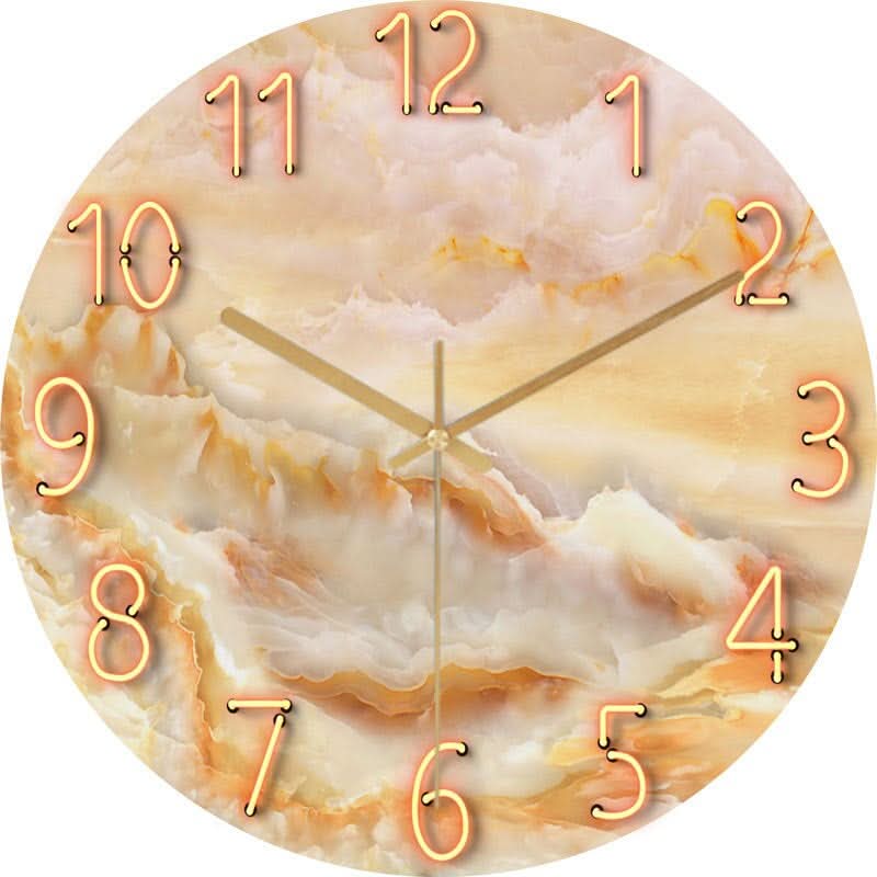 BowLift | Modern Wooden Wall Clock with Silent Mechanism