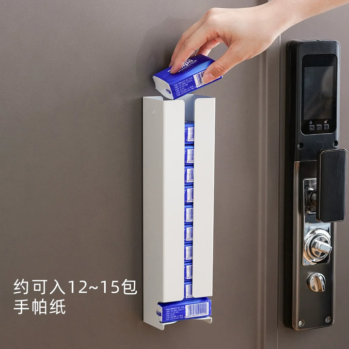 BowLift | Magnetic Wall-Mount Tissue Box - Auto-Refill Napkin Holder