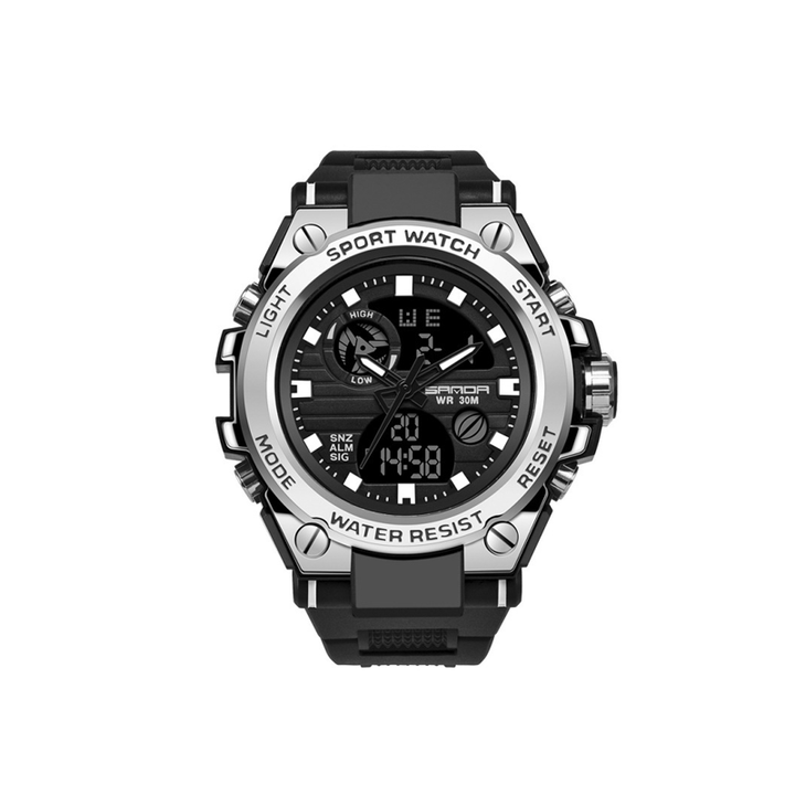 BowLift | Men's Double Display Waterproof Luminous Watch