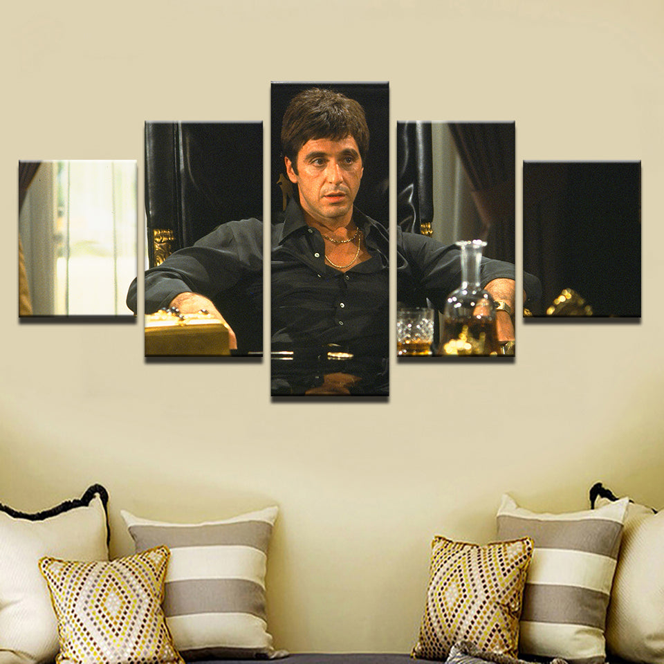 Who's Boss 5 Piece - Canvas Wall Art Painting | Bowlift