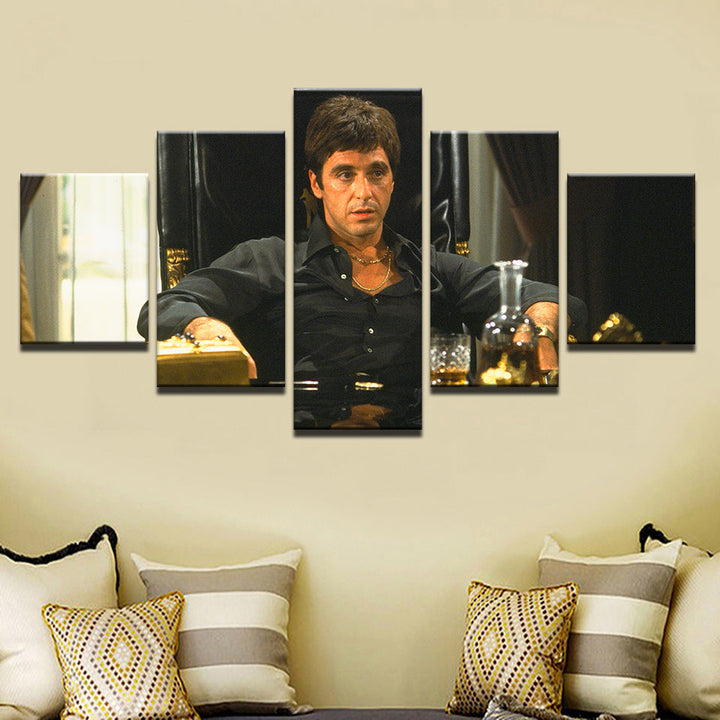 Who's Boss 5 Piece - Canvas Wall Art Painting | Bowlift