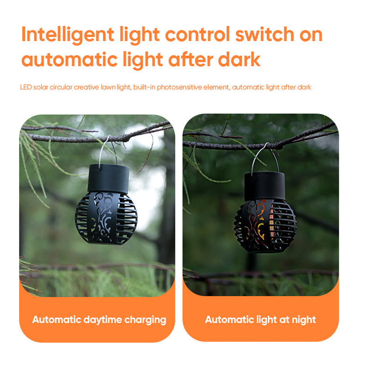 Solar Simulation Flame Hanging Lamp | Bowlift
