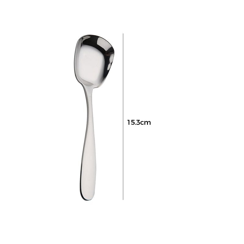 Square Head Stainless Steel Spoons | Bowlift
