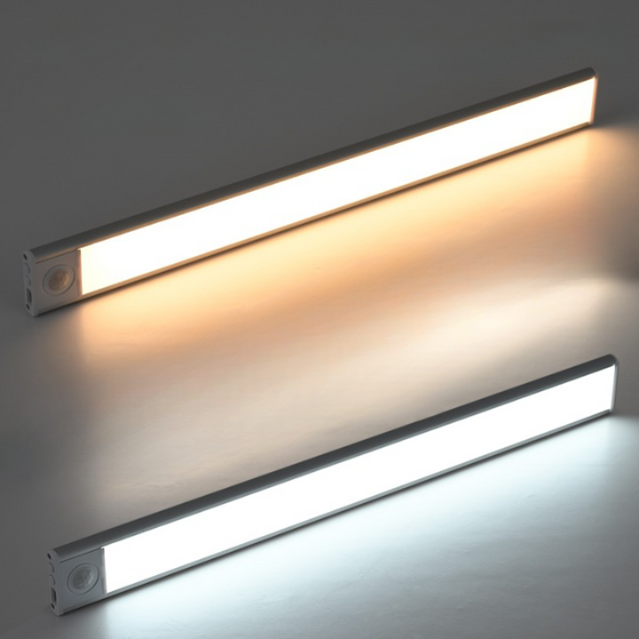 BowLift | Ultra-Thin LED GlowLight – USB Rechargeable Motion Sensor Cabinet Light with Magnetic Backing for Kitchen, Wardrobe, or Closets