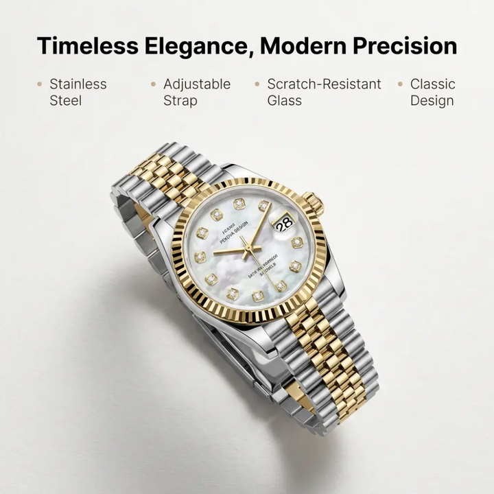 BowLift | Stainless Steel Wristwatch | Classic Design