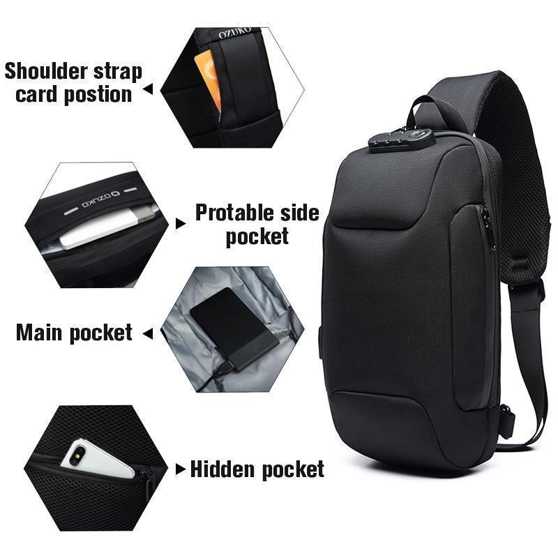 BowLift | Theft Protection Backpack with 3-Digit Lock