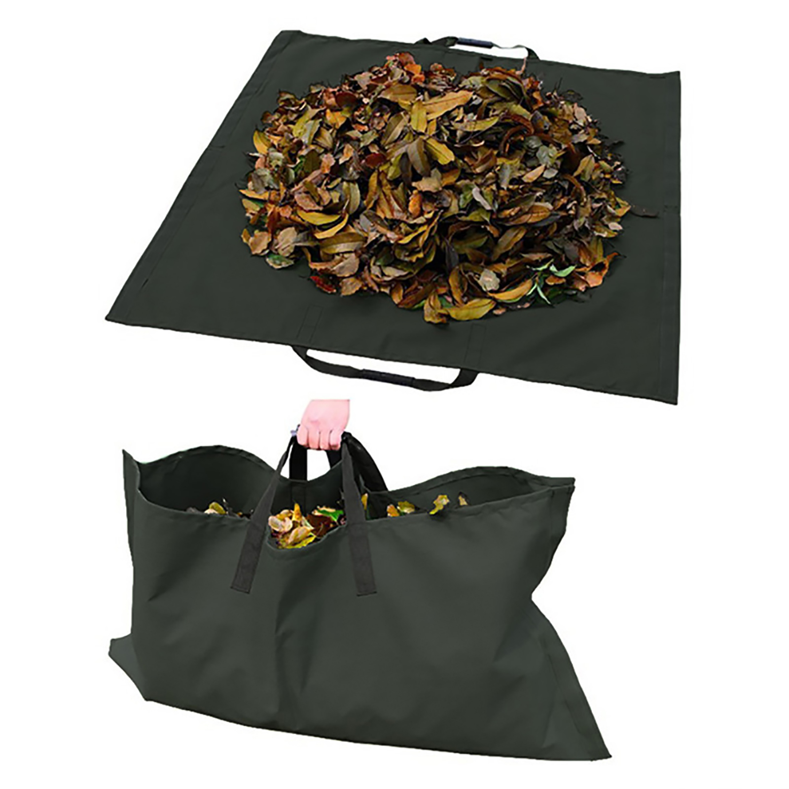 BowLift | Foldable Garden Waste Bag – Durable Leaf Collector